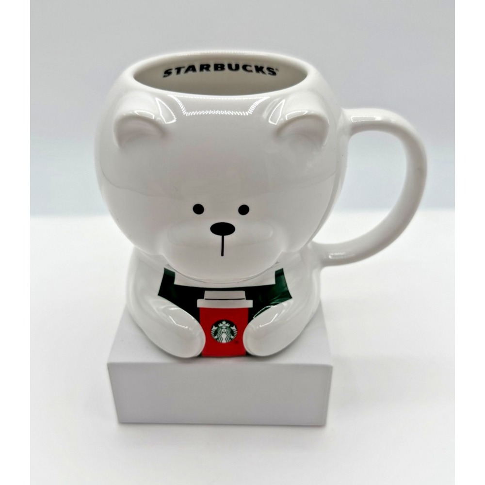 NEW Starbucks 2025 Holiday Bearista Bear Ceramic Mug Exclusive Limited Edition